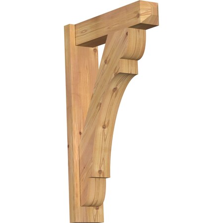 Ekena Millwork Olympic Smooth Craftsman Outlooker, Western Red Cedar, 5 1/2"W x 20"D x 32"H OUT06X20X32OLY04SWR